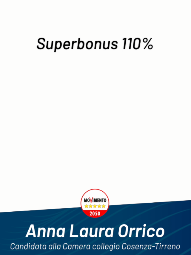 Superbonus 110%